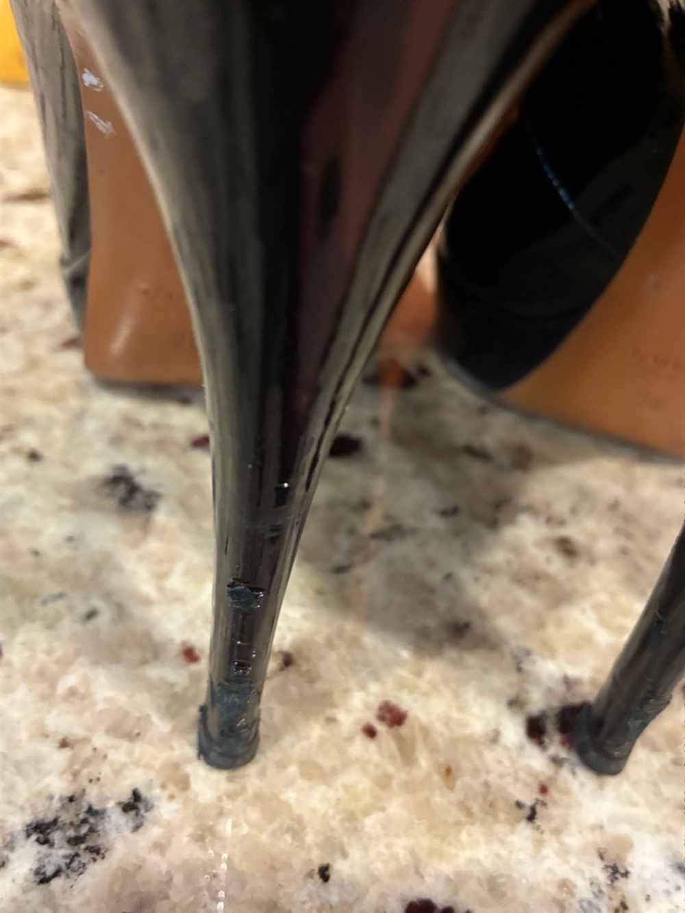 Gucci Betty black Patent Round-Toe High Heel Pumps - Picture 7 of 9